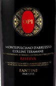 法尼絲酒莊范提妮OPI珍藏蒙特布查諾紅葡萄酒(Farnese Fantini OPI Montepulciano d'Abruzzo Colline Teramane Riserva, Abruzzo, Italy)