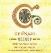 杜索特德斯旗牧園一月桑嬌賽維干紅葡萄酒(Duxoup Wine Works Teldeschi - Home Ranch Vineyards Gennaio Sangiovese, Dry Creek Valley, USA)