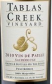 塔灣派樂甜紅葡萄酒(Tablas Creek Esprit Vin de Paille Sacrerouge, Paso Robles, USA)