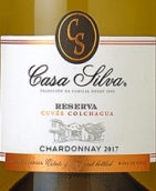 席爾瓦酒莊空加瓜特釀?wù)洳叵级帑惏灼咸丫?Casa Silva Reserva Cuvee Colchagua Chardonnay, Colchagua Valley, Chile)