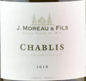 J.莫利父子酒莊夏布利白葡萄酒(J. Moreau & Fils Chablis, Burgundy, France)