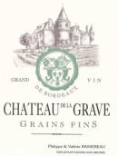 德拉格拉夫酒莊干紅葡萄酒(Chateau de la Grave, Cotes de Bourg, France)