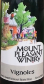 快樂山酒莊維諾白葡萄酒(Mount Pleasant Winery Vignoles,Missouri,USA)