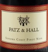 帕茲黑皮諾干紅葡萄酒(Patz & Hall Pinot Noir, Sonoma Coast, USA)