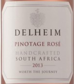 徳翰姆皮諾塔吉桃紅葡萄酒(Delheim Pinotage Rose, Stellenbosch, South Africa)