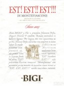 比其東方魅惑混釀半干型白葡萄酒(Bigi Est! Est!! Est!!! di Montefiascone, Umbria, Italy)