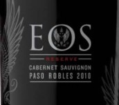 厄俄斯珍藏赤霞珠干紅葡萄酒(Eos Estate Reserve Cabernet Sauvignon, Paso Robles, USA)