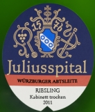 猶麗葉雷司令干型小房酒(Juliusspital Riesling Kabinett Trocken, Franken, Germany)