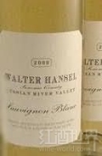 沃爾特長相思干白葡萄酒(Walter Hansel Sauvignon Blanc, Russian River Valley, USA)