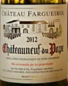 法格洛酒莊教皇新堡白葡萄酒(Chateau Fargueirol Blanc, Chateauneuf-du-Pape, France)