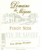 慕然酒莊黑皮諾干紅葡萄酒(Domaine de Mejane Pinot Noir, Savoie, France)