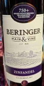 貝靈哲主干仙粉黛干紅葡萄酒(Beringer Main & Vine Zinfandel, California, USA)