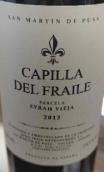 弗賴萊教堂維嘉西拉紅葡萄酒(Capilla del Fraile Parcela Syrah Vieja, Castilla, Spain)