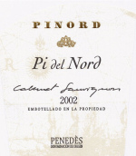 皮達(dá)諾德赤霞珠干紅葡萄酒(Bodegas Pinorda Pi del Nord Cabernet Sauvignon, Penedes, Spain)