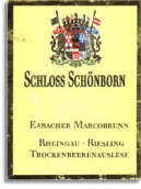 勛彭愛柏馬可雷司令逐?？萏丫x甜白葡萄酒(Schloss Schonborn Erbacher Marcobrunn Riesling Trockenbeerenauslese, Rheingau, Germany)