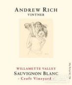 安德魯里奇克羅夫特園長相思干白葡萄酒(Andrew Rich Vintner Croft Vineyard Sauvignon Blanc, Willamette Valley, USA)