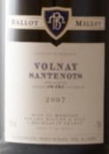 巴洛米約酒莊桑特諾（沃爾奈一級園）紅葡萄酒(Domaine Ballot Millot Santenots, Volnay 1er Cru, France)