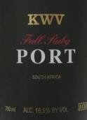 KWV寶石紅波特酒(KWV Full Ruby Port, Western Cape, South Africa)