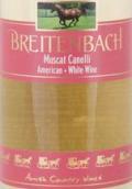 布雷滕巴白麝香干白葡萄酒(Breitenbach Wine Cellars Muscat Canelli, Ohio, USA)