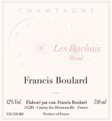 布拉爾拉查斯天然極干型桃紅香檳(Francis Boulard Les Rachais Brut Nature Rose, Champagne, France)