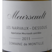德蒙蒂酒庄纳沃德苏（默尔索村）白葡萄酒(Domaine de Montille Les Narvaux du Dessus, Meursault, France)