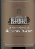 马维辛·巴顿上梅多克红葡萄酒(Le Haut Medoc de Mauvesin Barton, Haut-Medoc, France)