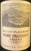 悅山西拉干紅葡萄酒(Mount Pleasant Home Paddock Shiraz, Hunter Valley, Australia)