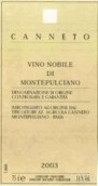 坎内托高贵蒙特布查诺红葡萄酒(Canneto Vino Nobile di Montepulciano DOCG, Tuscany, Italy)