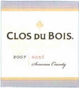 寶林酒堡桃紅葡萄酒(Clos du Bois Rose, Sonoma County, USA)