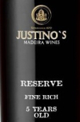 賈斯汀諾5年珍藏馬德拉葡萄酒(Justino's 5 Years Old Fine Rich Reserve, Madeira, Portugal)