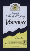 伊比奈莊園半干白葡萄酒(Domaine du Clos de L'Epinay Demi-Sec, Vouvray, France)