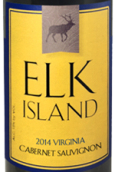 鹿島酒莊赤霞珠干紅葡萄酒(Elk Island Cabernet Sauvignon, Virginia, USA)