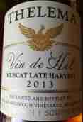 泰勒瑪酒莊赫爾麝香晚收甜白葡萄酒(Thelema Mountain Vineyards Vin de Hel Muscat Late Harvest, Stellenbosch, South Africa)