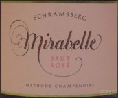 世釀伯格米勒貝拉桃紅起泡酒(Schramsberg Mirabelle Brut Rose, North Coast, USA)