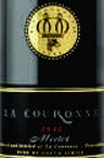 皇冠梅洛干紅葡萄酒(La Couronne Merlot, Franschhoek, South Africa)