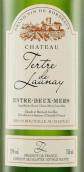 特雷特洛奈酒莊干白葡萄酒(Chateau Tertre de Launay Blanc, Entre-Deux-Mers, France)