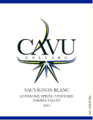 無限長相思干白葡萄酒(CAVU Sauvignon Blanc, Walla Walla, USA)