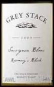 Grey Stack Cellars Rosemary Block Sauvignon Blanc, Bennett Valley, USA