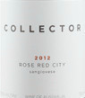 收藏家玫紅城市系列桑嬌維塞干紅葡萄酒(Collector Wines Rose Red City Sangiovese, Canberra District, Australia)