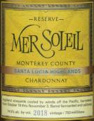 梅爾蘇蕾珍藏霞多麗白葡萄酒(Mer Soleil Reserve Chardonnay, Santa Lucia Highlands, USA)