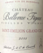 美景飛爵酒莊老藤紅葡萄酒(Chateau Bellevue Figeac Vieilles Vignes, Saint-Emilion Grand Cru, France)