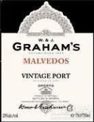 格蘭姆酒莊毛韋道斯園年份波特酒(W. & J. Graham's Quinta dos Malvedos Vintage Port, Douro, Portugal)