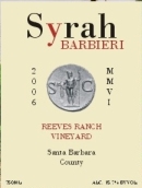 巴比穿越牧場西拉干紅葡萄酒(Barbieri Reeves Ranch Syrah, California, USA)