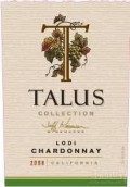 泰樂斯酒莊霞多麗白葡萄酒(Talus Collection Chardonnay, Lodi, USA)