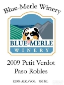 布魯-莫爾味而多干紅葡萄酒(Blue-Merle Petit Verdot, Paso Robles, USA)