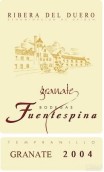 弗恩特斯皮娜酒莊格拉納特丹魄干紅葡萄酒(Bodegas Fuentespina Granate Tempranillo, Ribera del Duero, Spain)