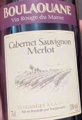 布勞恩酒莊赤霞珠-梅洛紅葡萄酒(Les Celliers de Boulaouane Cabernet Sauvignon Merlot, Morocco)