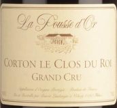 拉魄斯酒莊羅伊（科爾登特級園）紅葡萄酒(Domaine de la Pousse d'Or Clos du Roi, Corton Grand Cru, France)