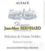 簡(jiǎn)馬克伯恩哈高貴精選瓊瑤漿白葡萄酒(Domaine Jean-Marc Bernhard Gewurztraminer Selection de Grains Nobles, Alsace Grand Cru, France)