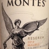 蒙特斯珍藏馬爾貝克干紅葡萄酒(Montes Reserva Malbec, Colchagua Valley, Chile)